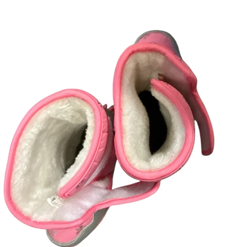 Girls Pink Swnowboots